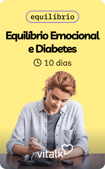 Equilíbrio emocional e diabetes